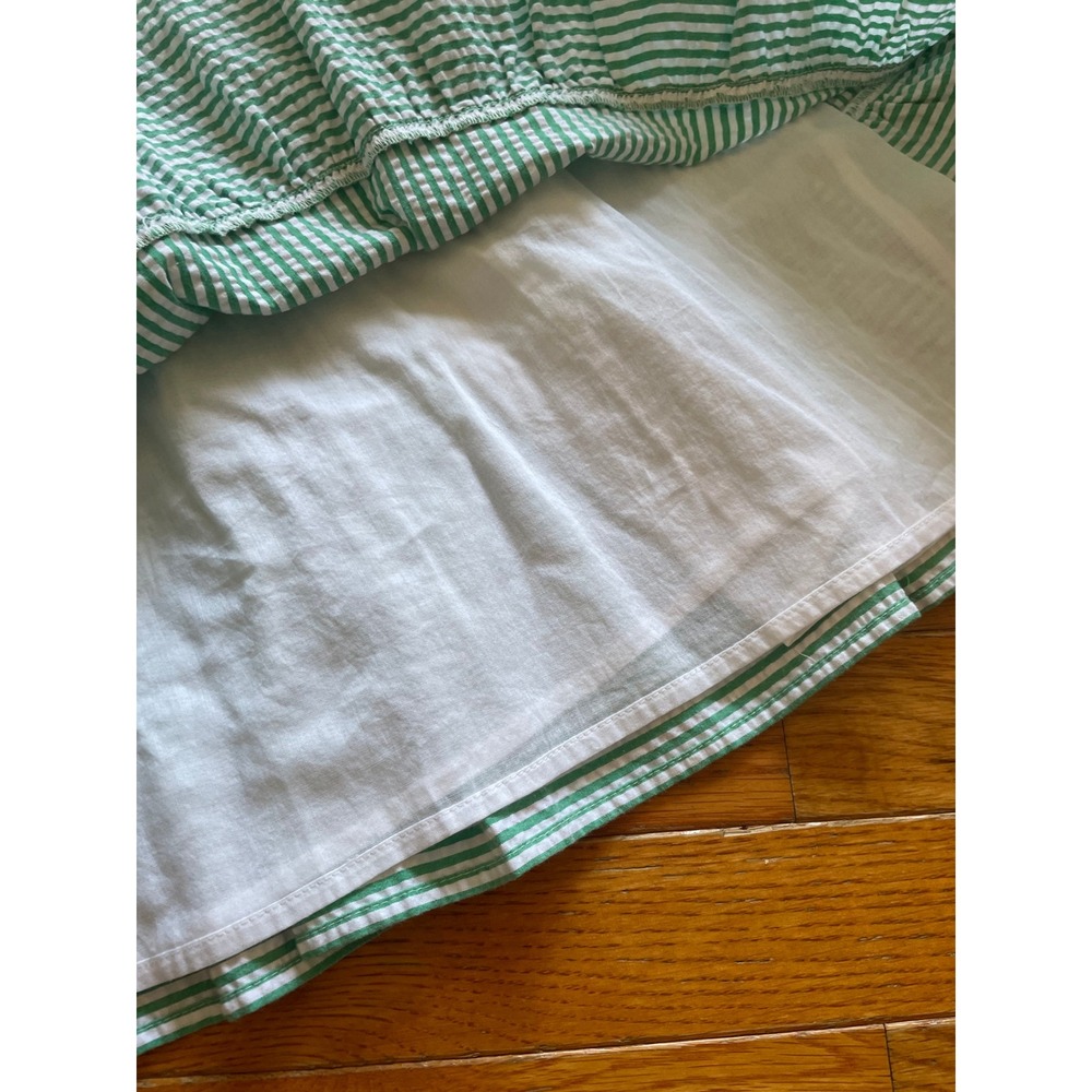 Crown & Ivy Dress Kids Girls Size Medium Striped Tiered Sundress Lined Casual - Picture 4 of 6
